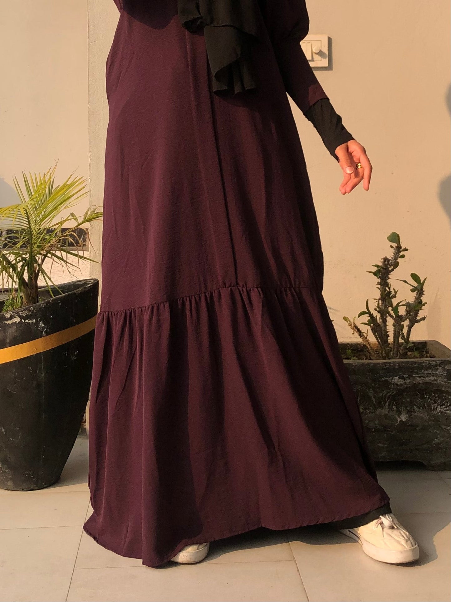 Daisy Maxi Dress - Merlot