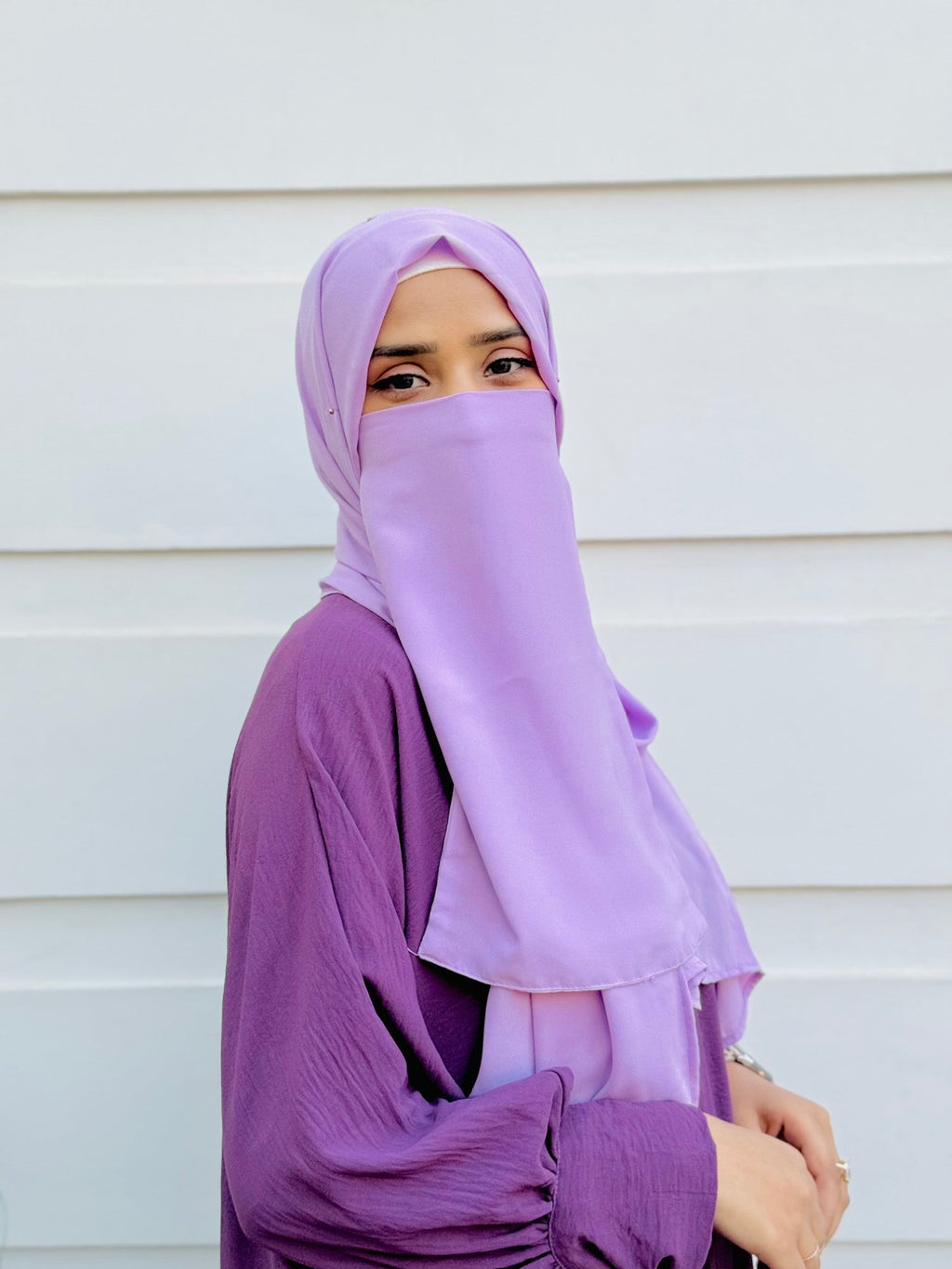 Marwah Abaya - Purple