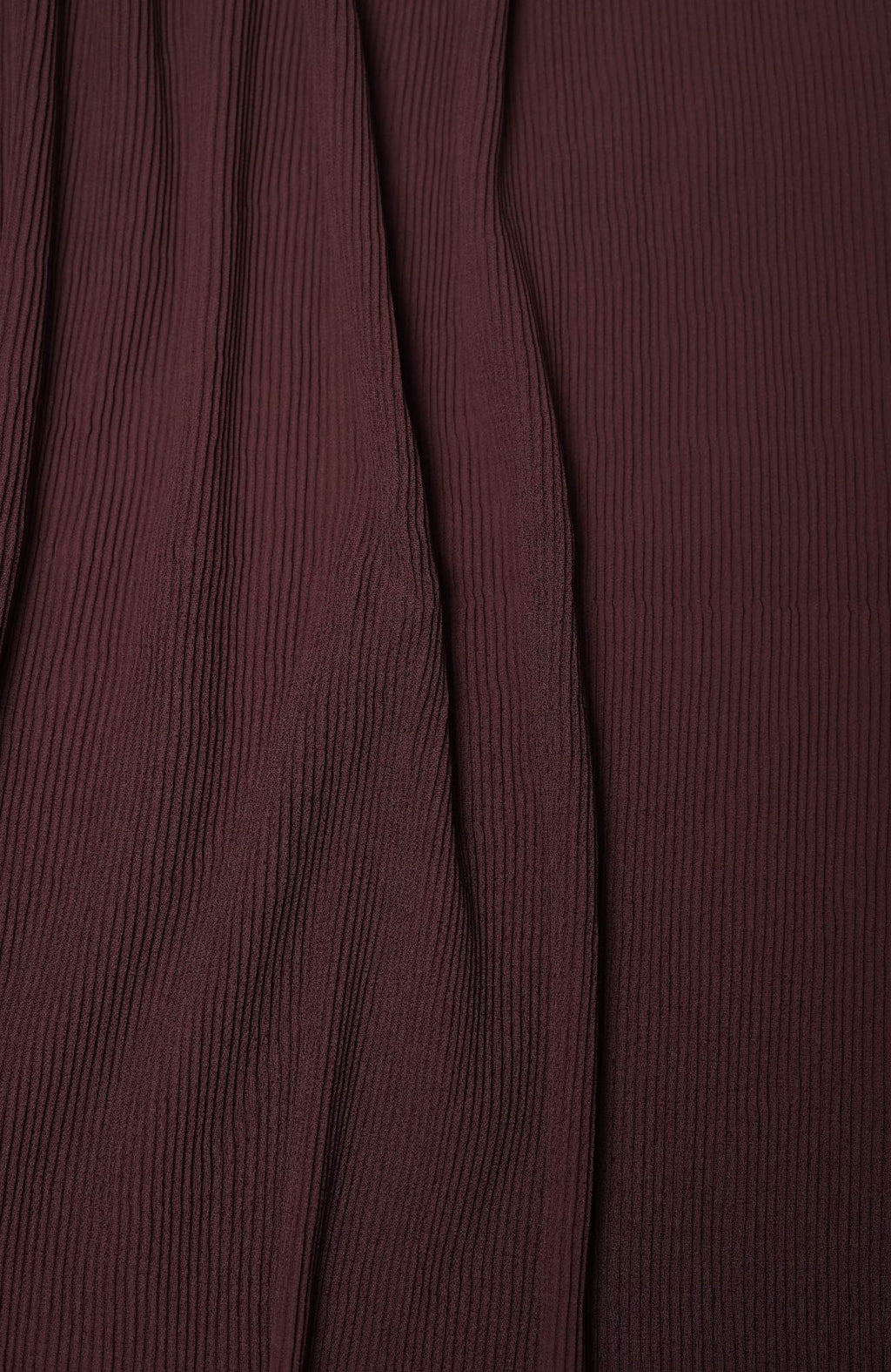 Pleated- Plum Purple