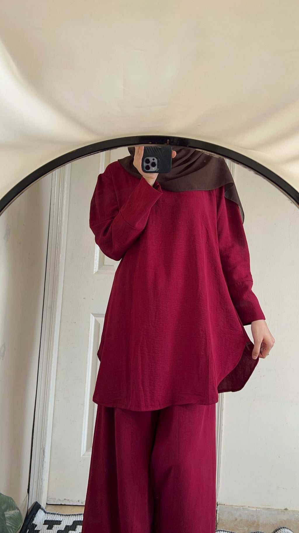 Classic Co Ord - Cherry Red
