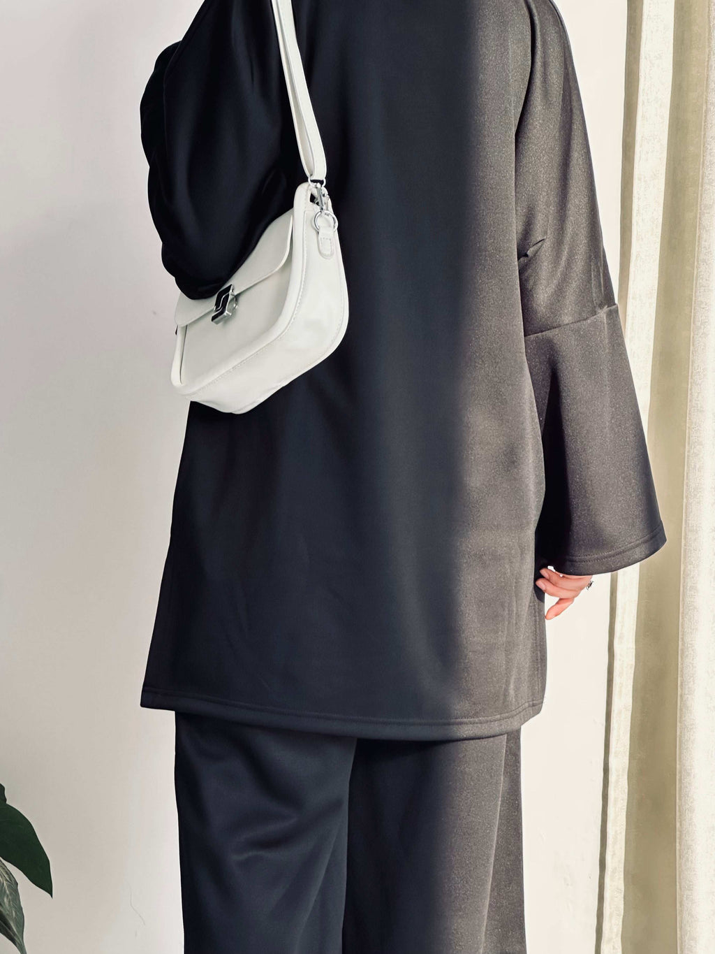 BASIQUE CO-ORD SET - BLACK