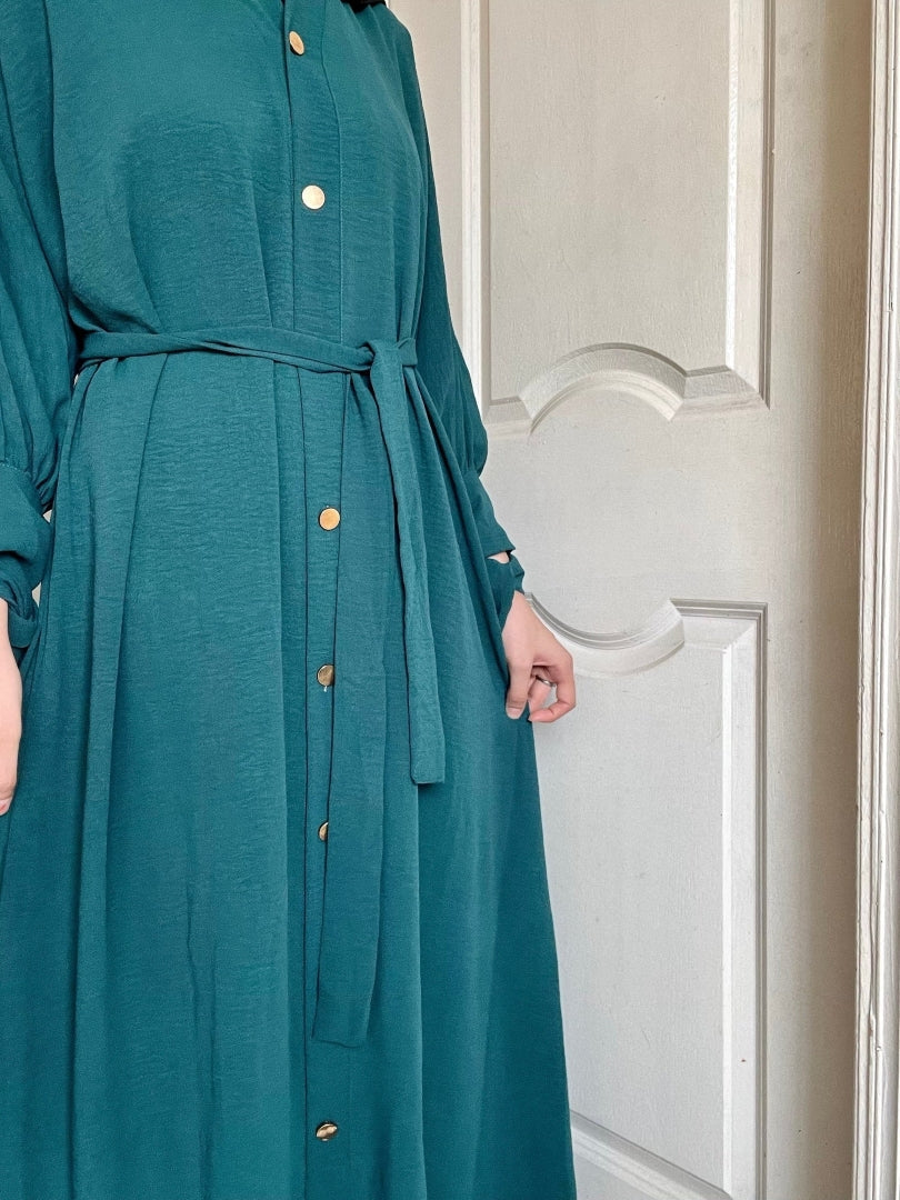 Marwah Abaya - Teal