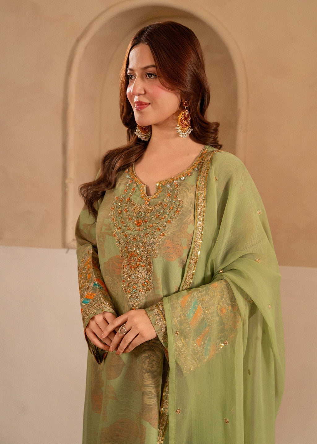 GUL E RANA (Pistachio Green)
