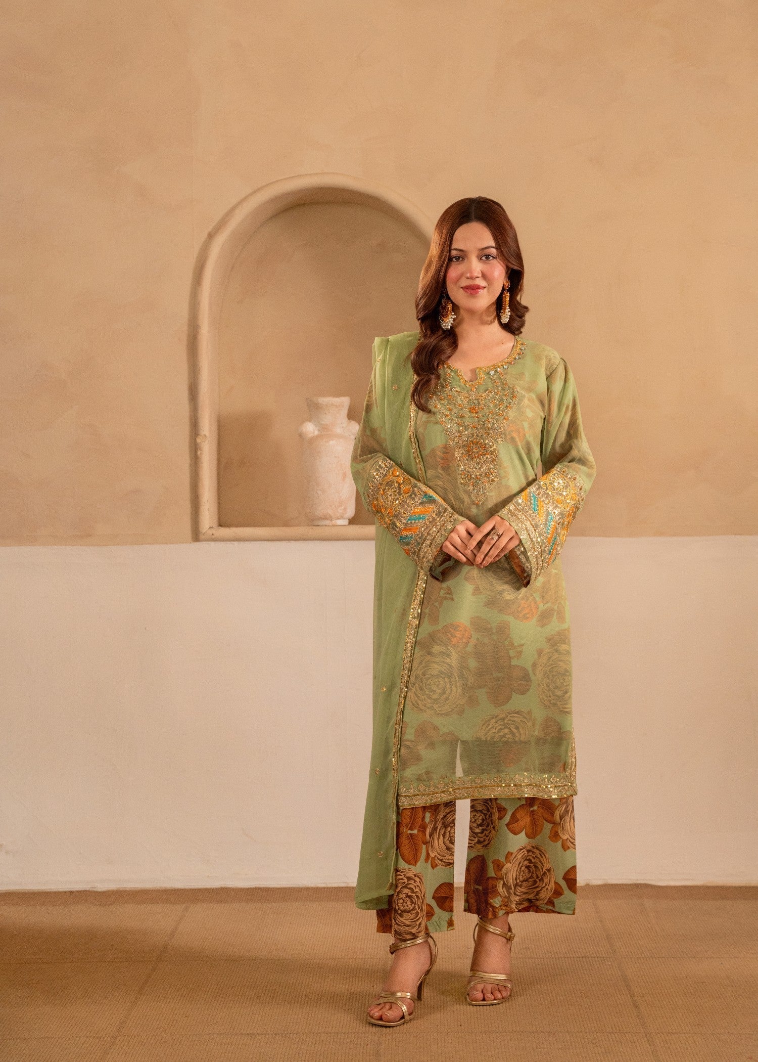 GUL E RANA (Pistachio Green)