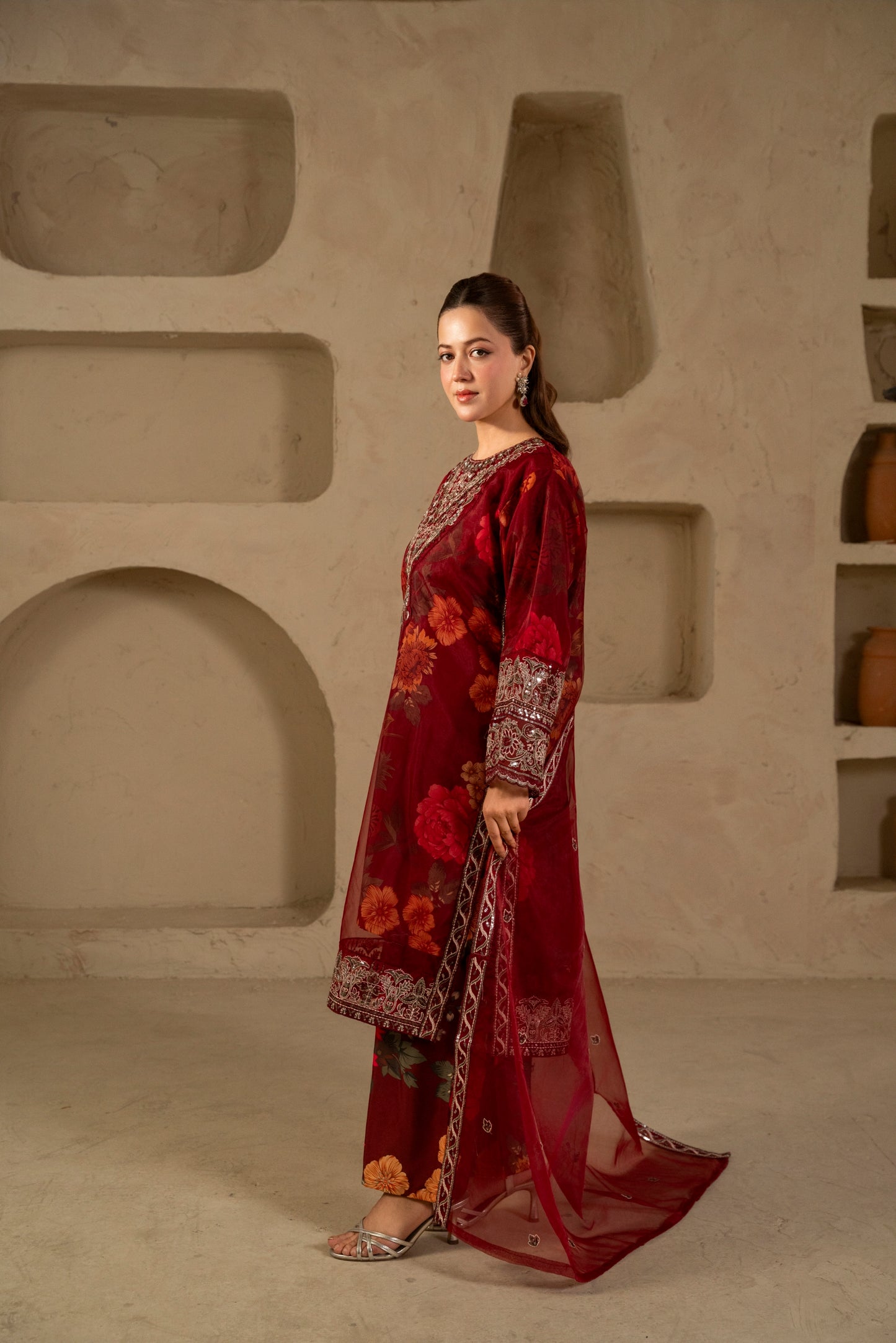 Gul Bahar (Maroon)