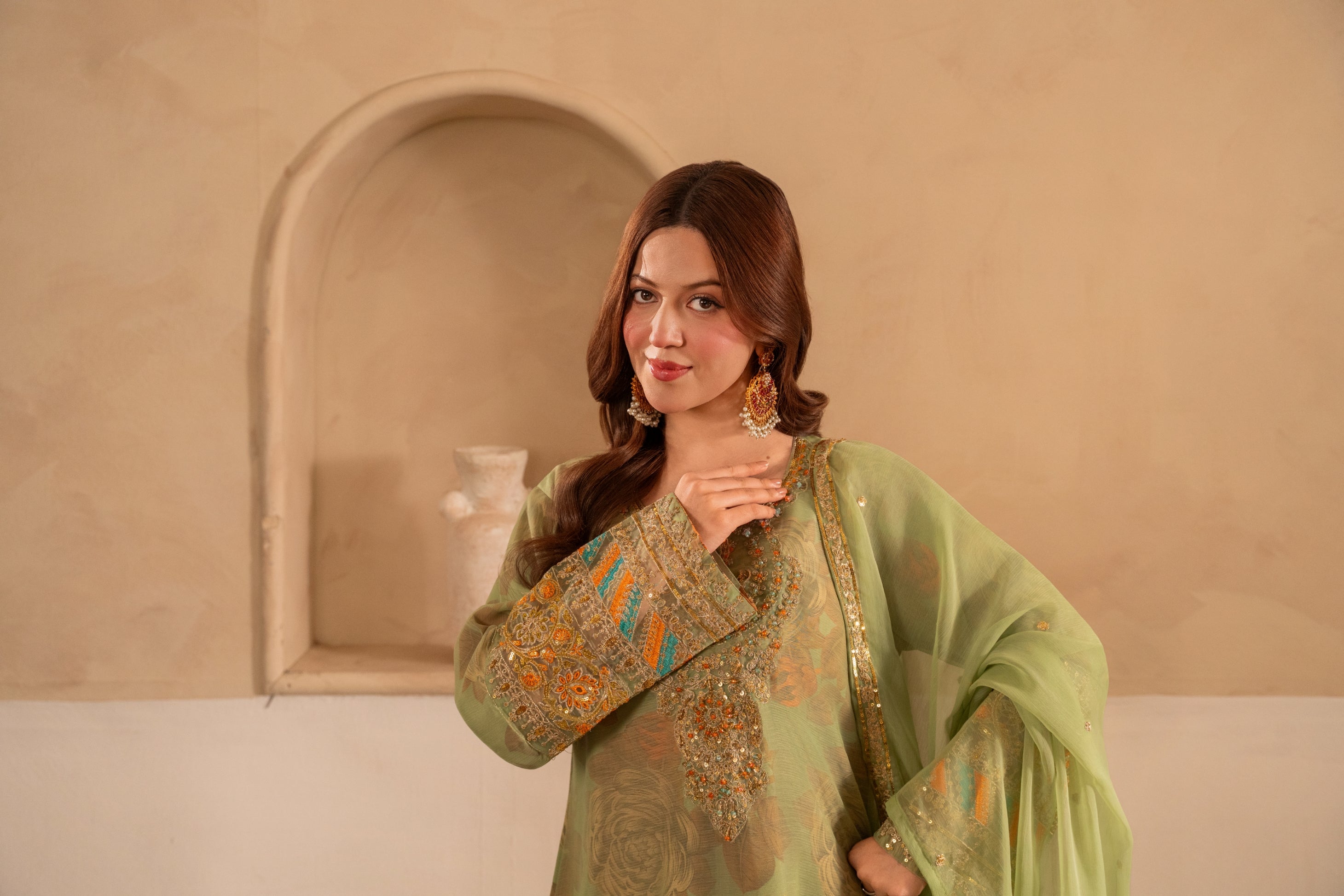 GUL E RANA (Pistachio Green)