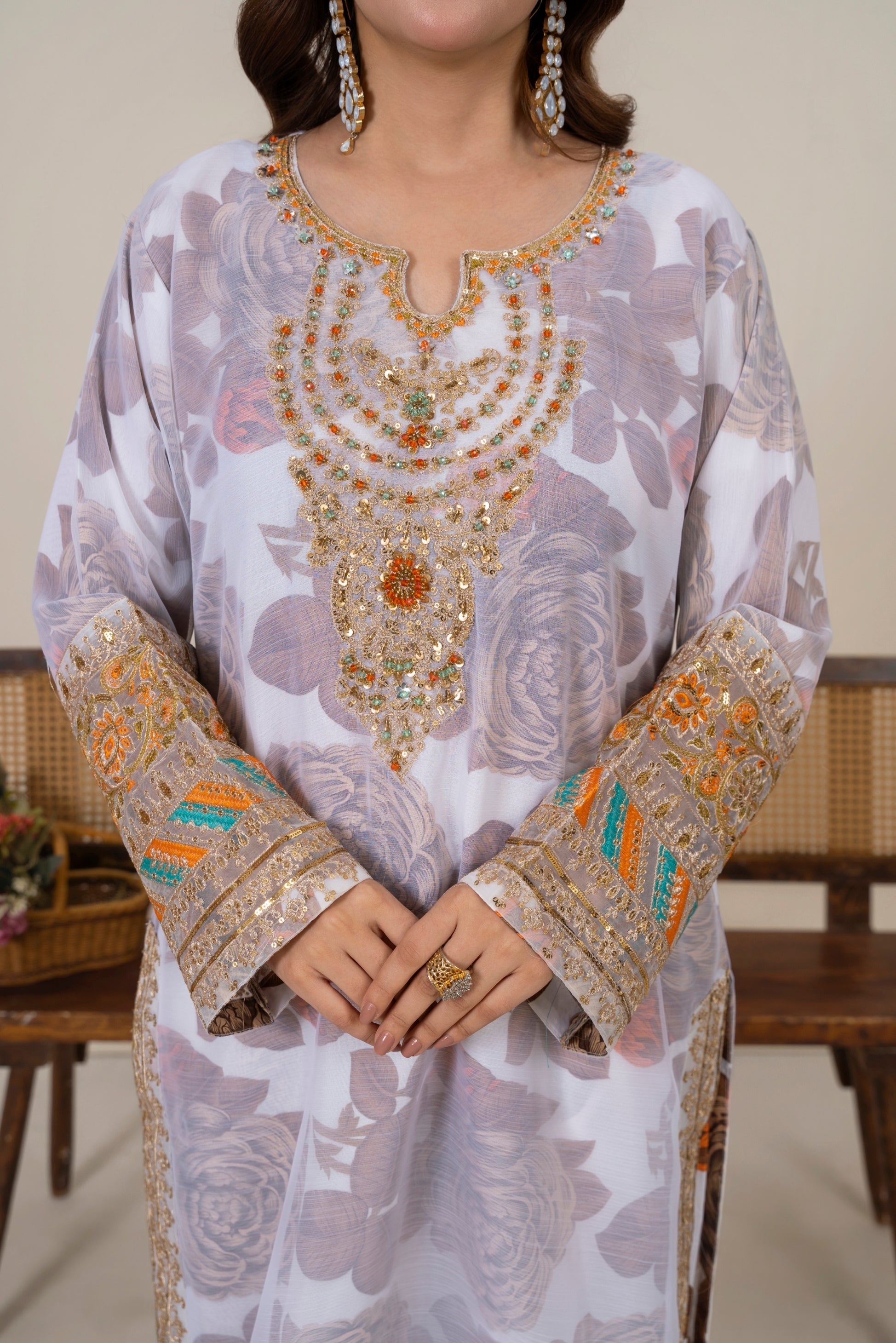 GUL E RANA (White)