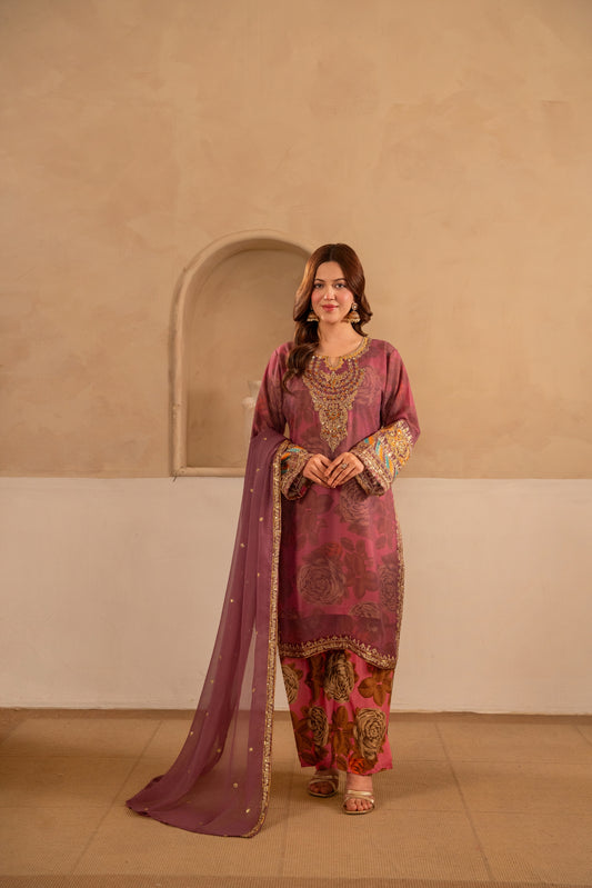 GUL E RANA (Mauve Pink)