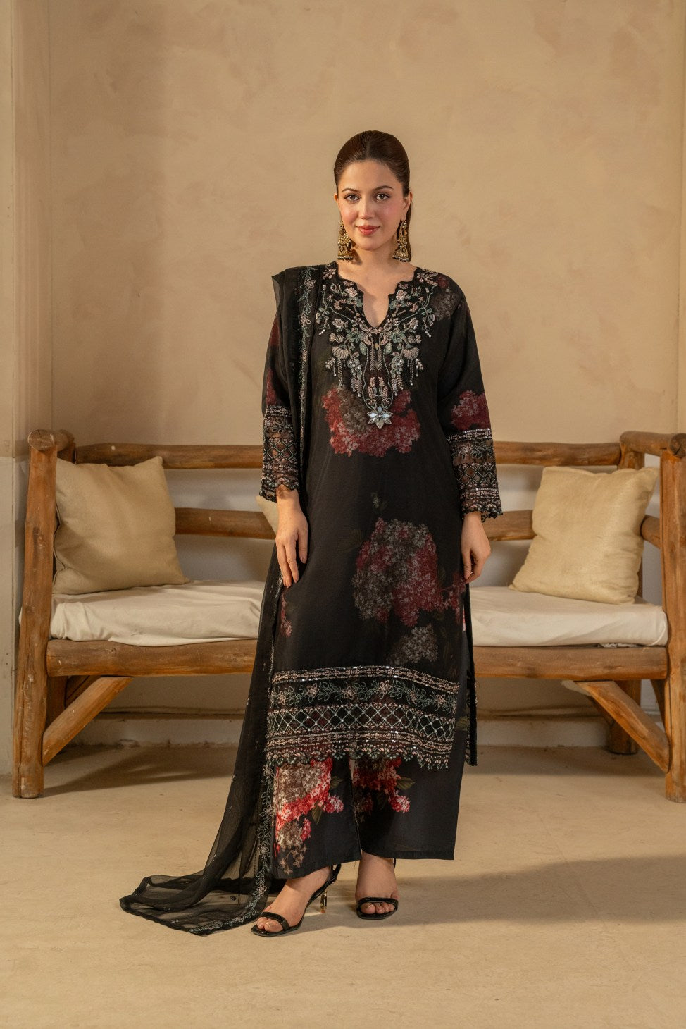 Gul Rukh (Black)