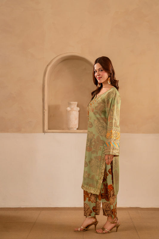 GUL E RANA (Pistachio Green)