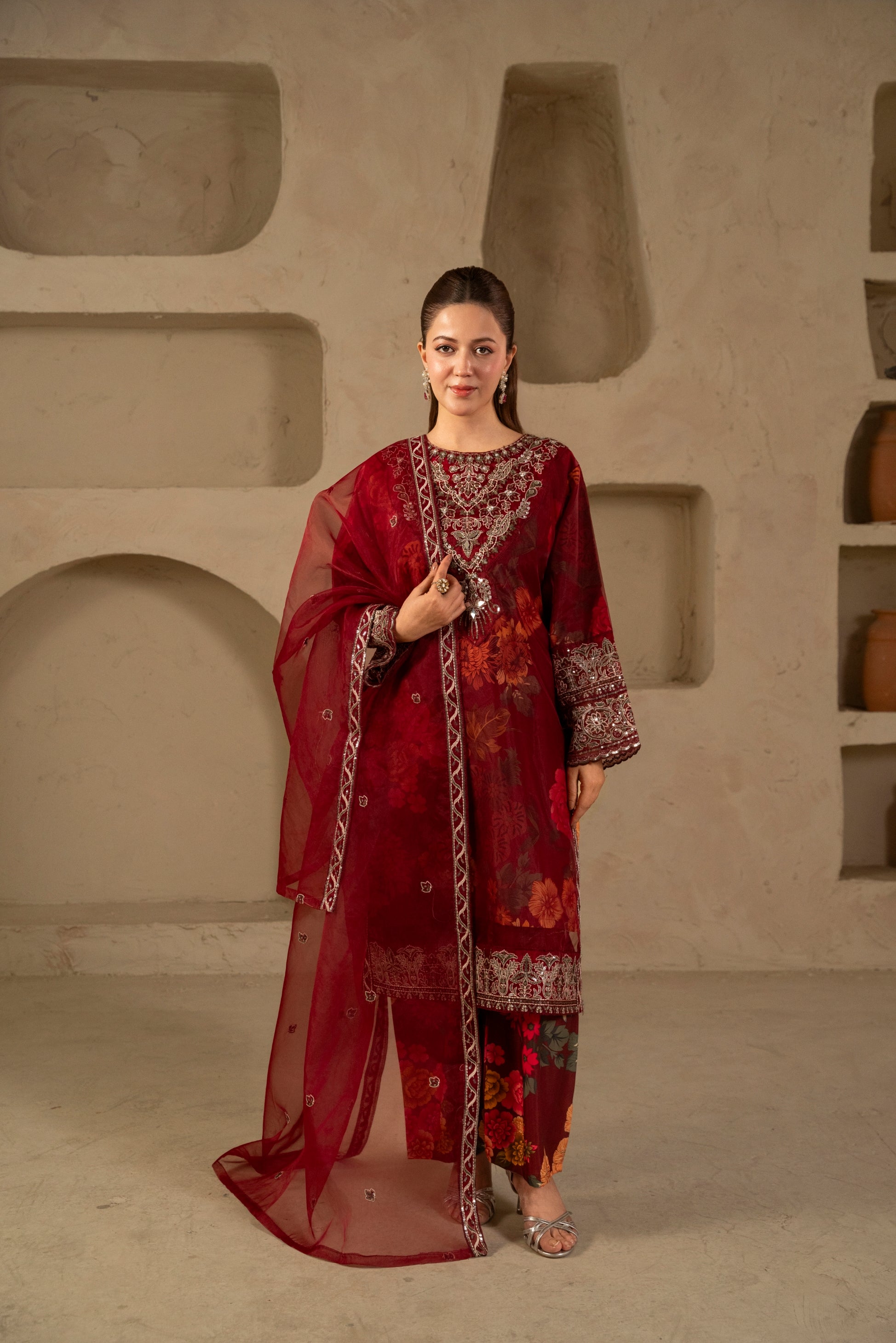 Gul Bahar (Maroon)