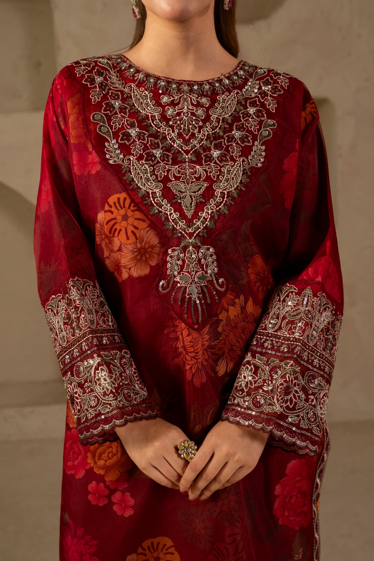 Gul Bahar (Maroon)