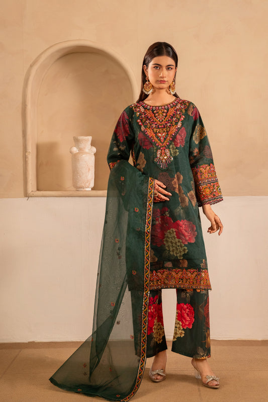 Gul Bahar (Dark Green)