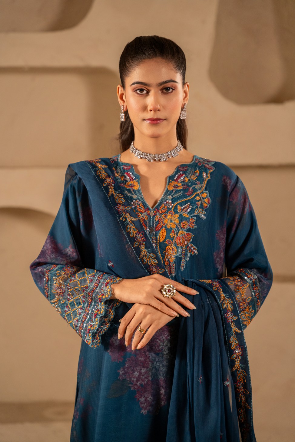 Gul Rukh (Blue)
