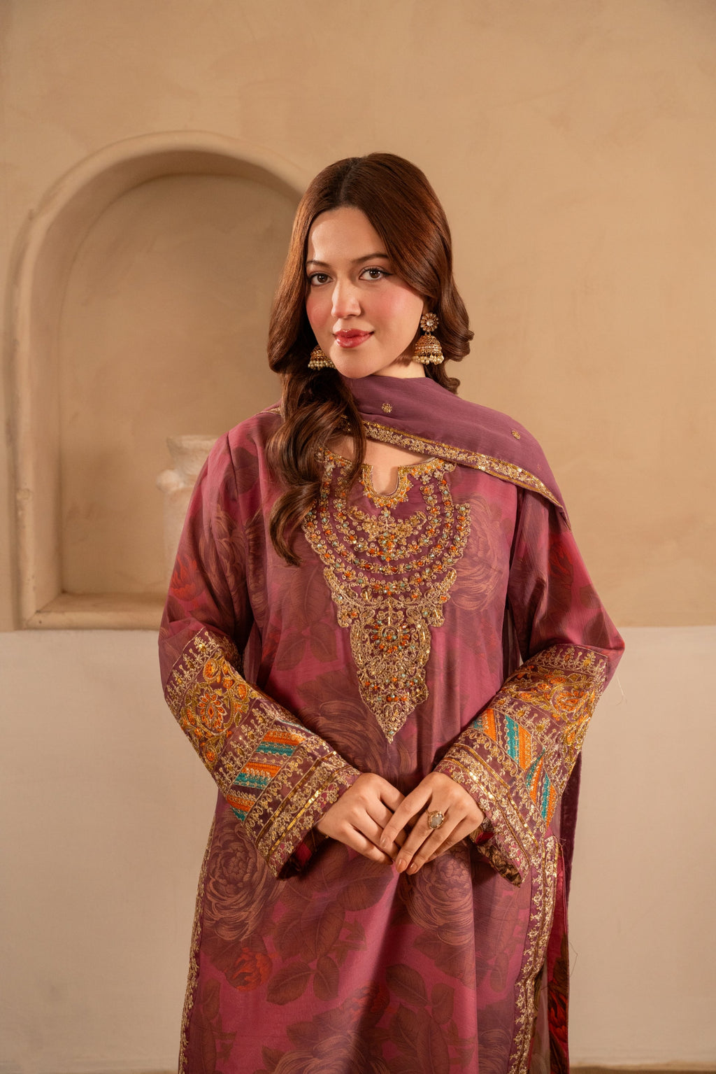 GUL E RANA (Mauve Pink)