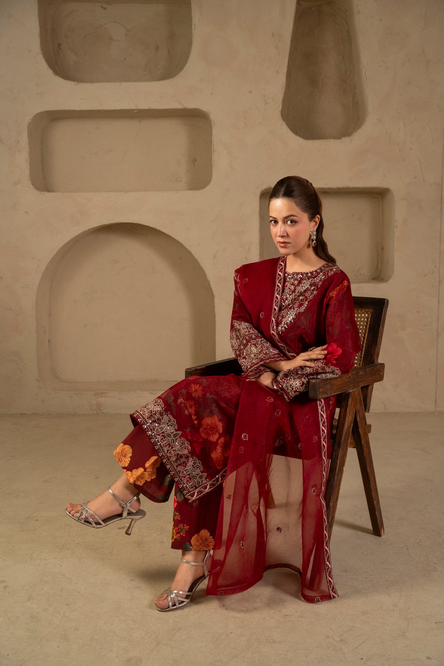 Gul Bahar (Maroon)