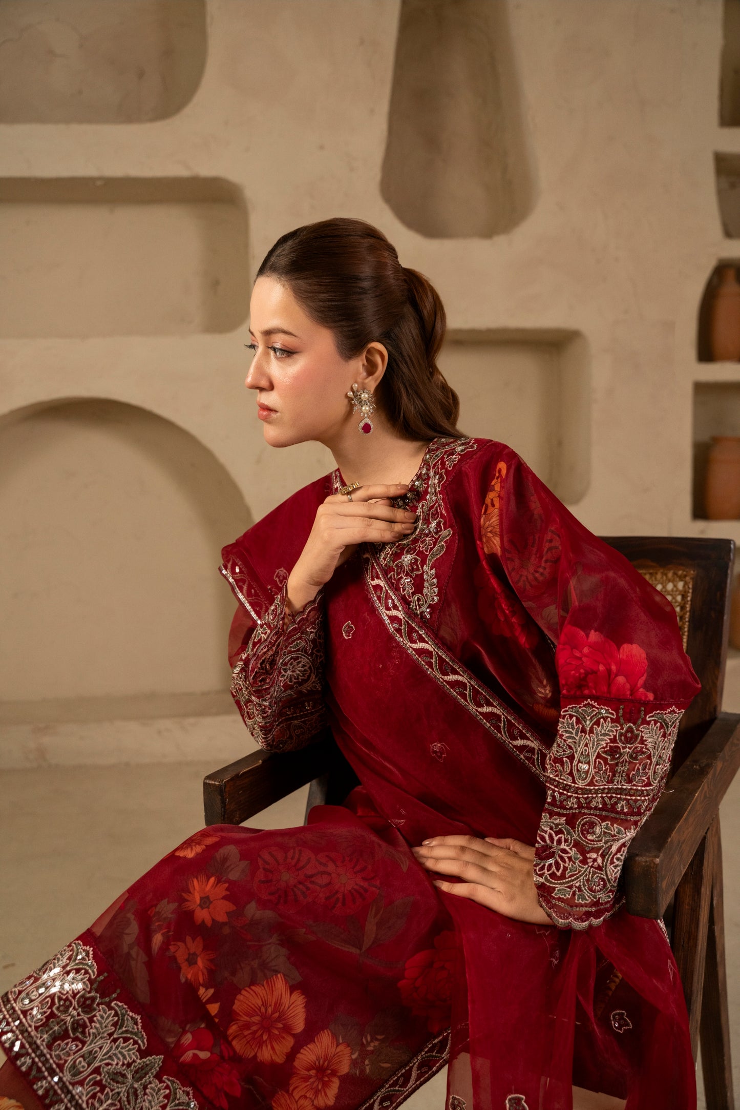 Gul Bahar (Maroon)