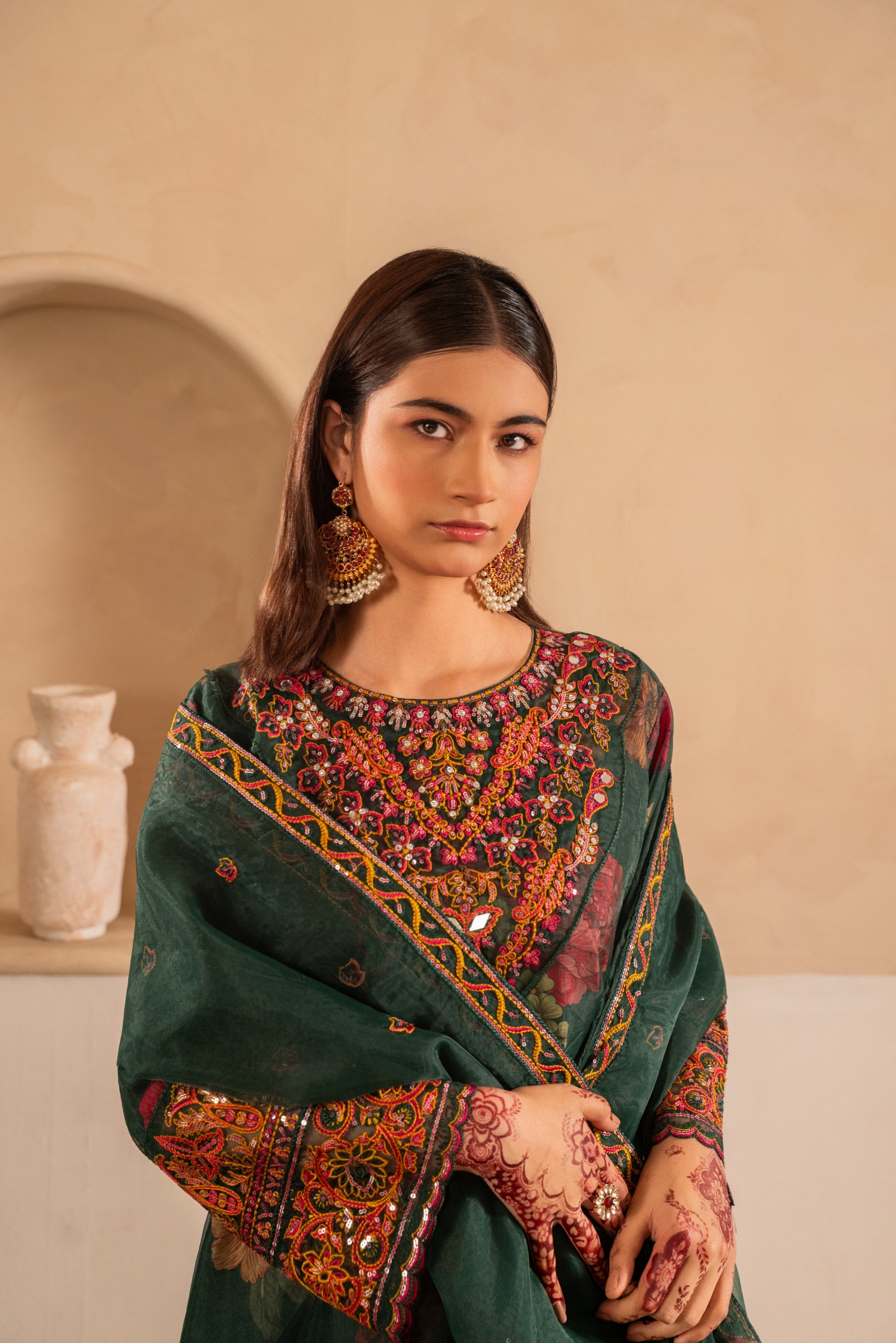 Gul Bahar (Dark Green)