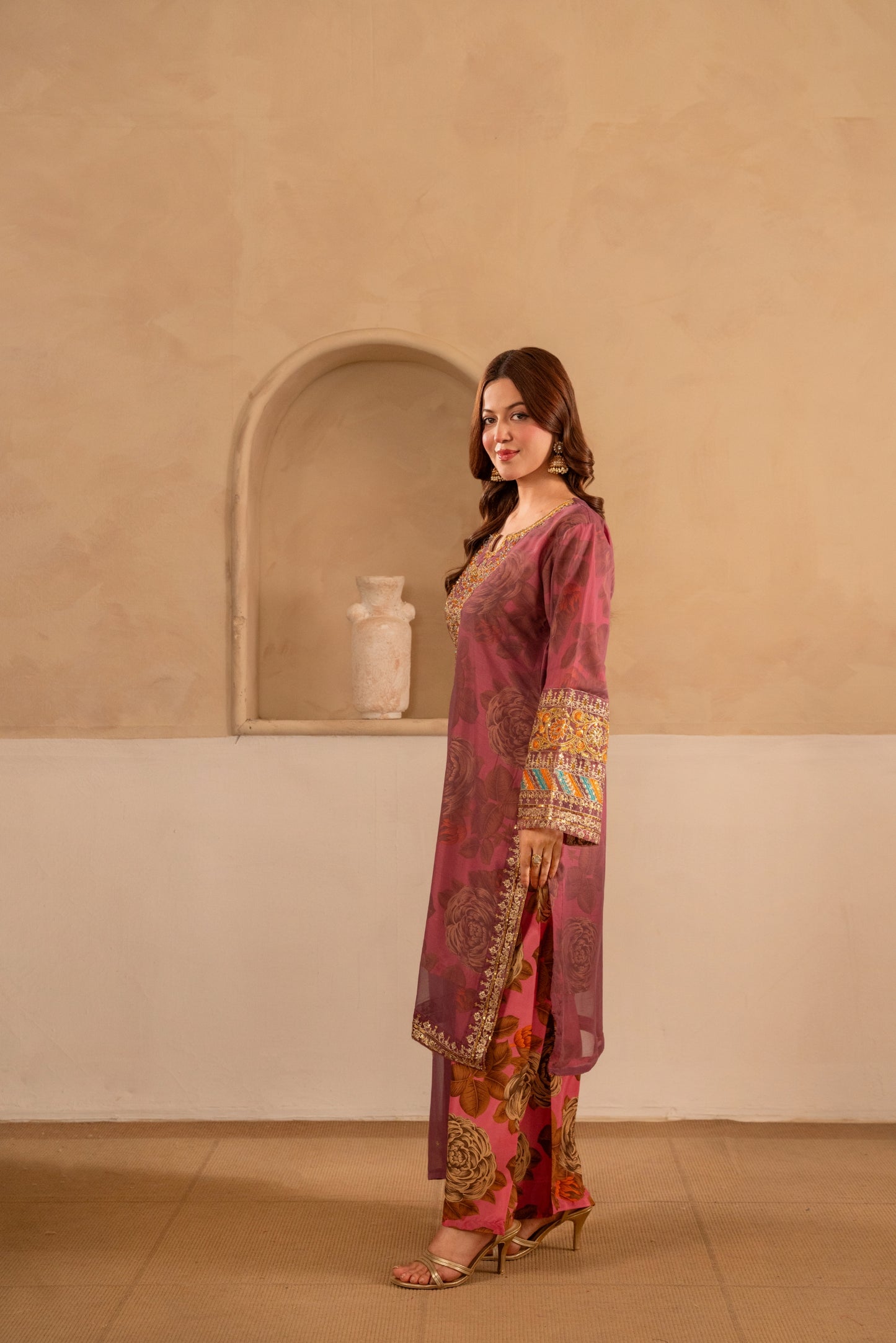 GUL E RANA (Mauve Pink)